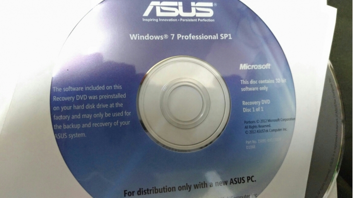 Asus g75vw recovery iso download windows 7